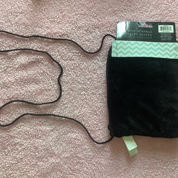 Two Way SPARKLE Tablet Sequin SLEEVE RED/BLACK 8 inch BRAND NEW - Picture 4 of 6